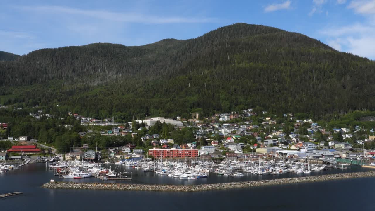 Ketchikan Boat Harbor, Tongass Narrows, Alaska