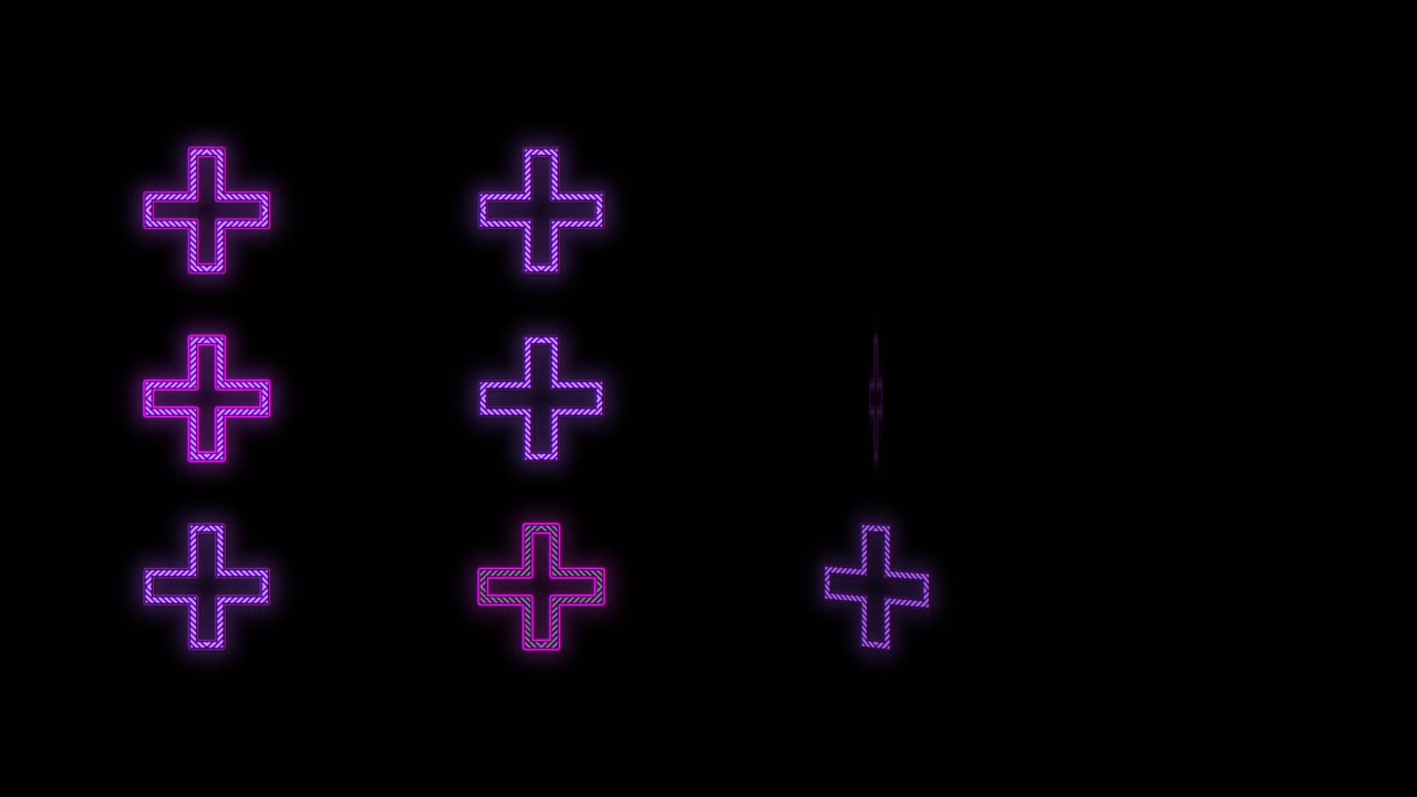 新光紫色十字架圖案