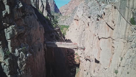 el caminito del rey the king's little path, malaga province, spain