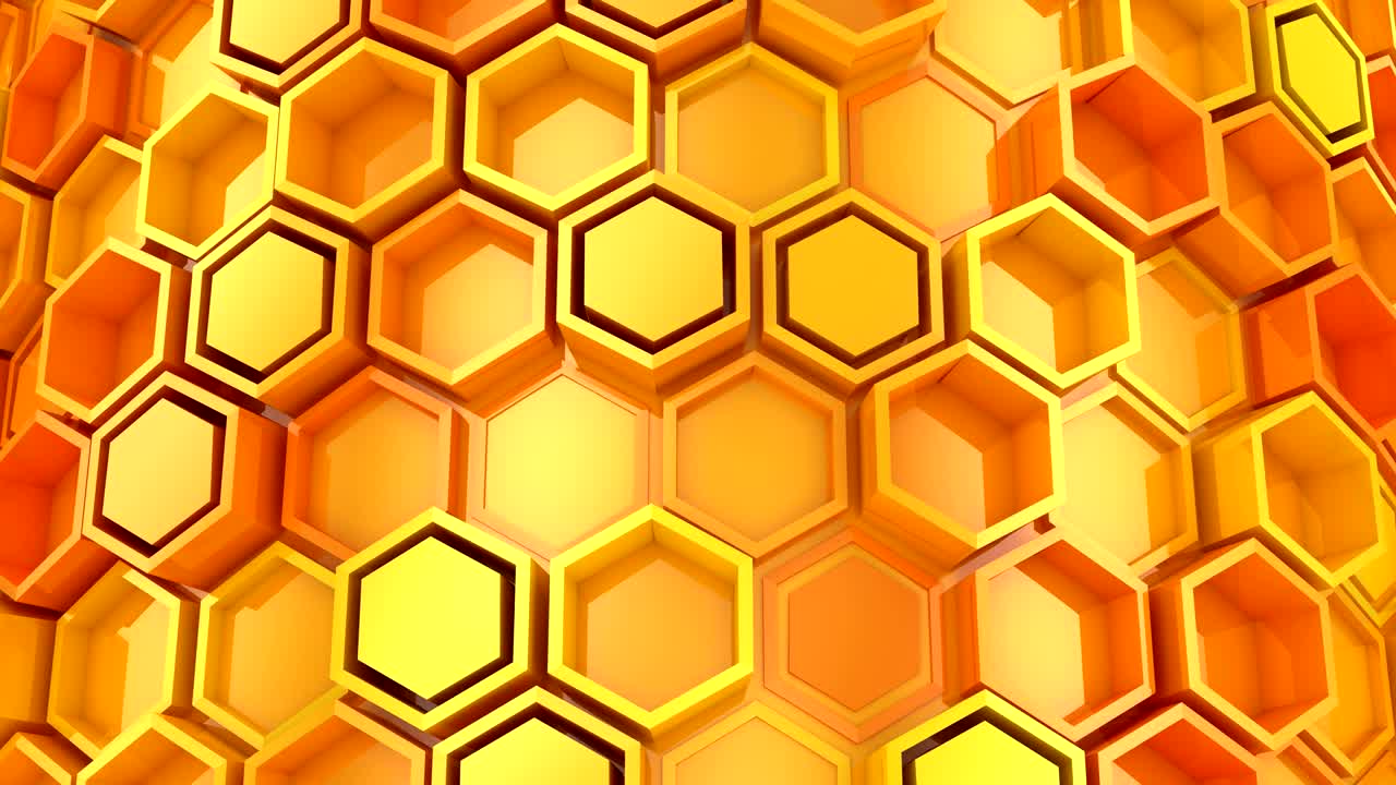 Background of Hexagons