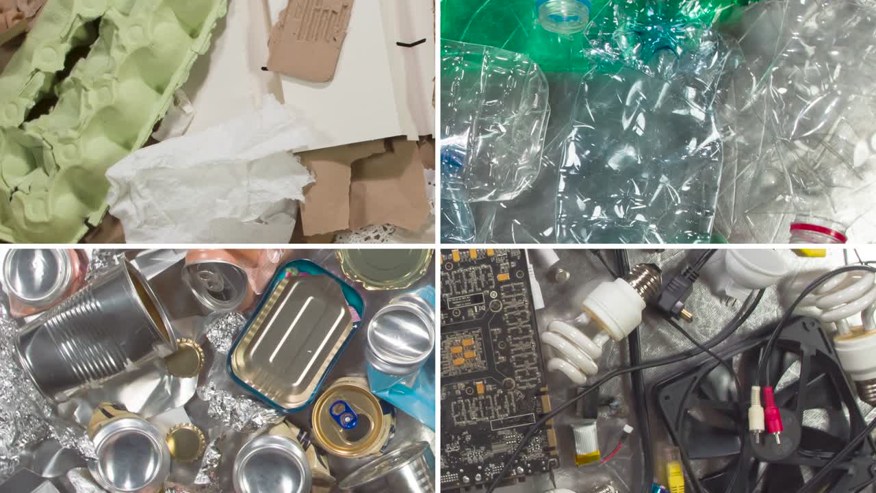 재활용을 위한 분리 수집