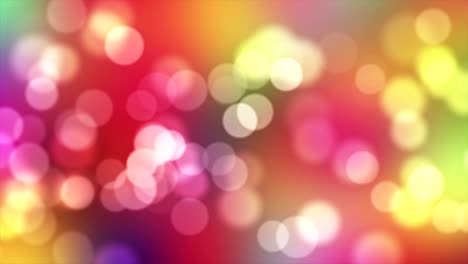 luces abstractas bucle de fondo bokeh