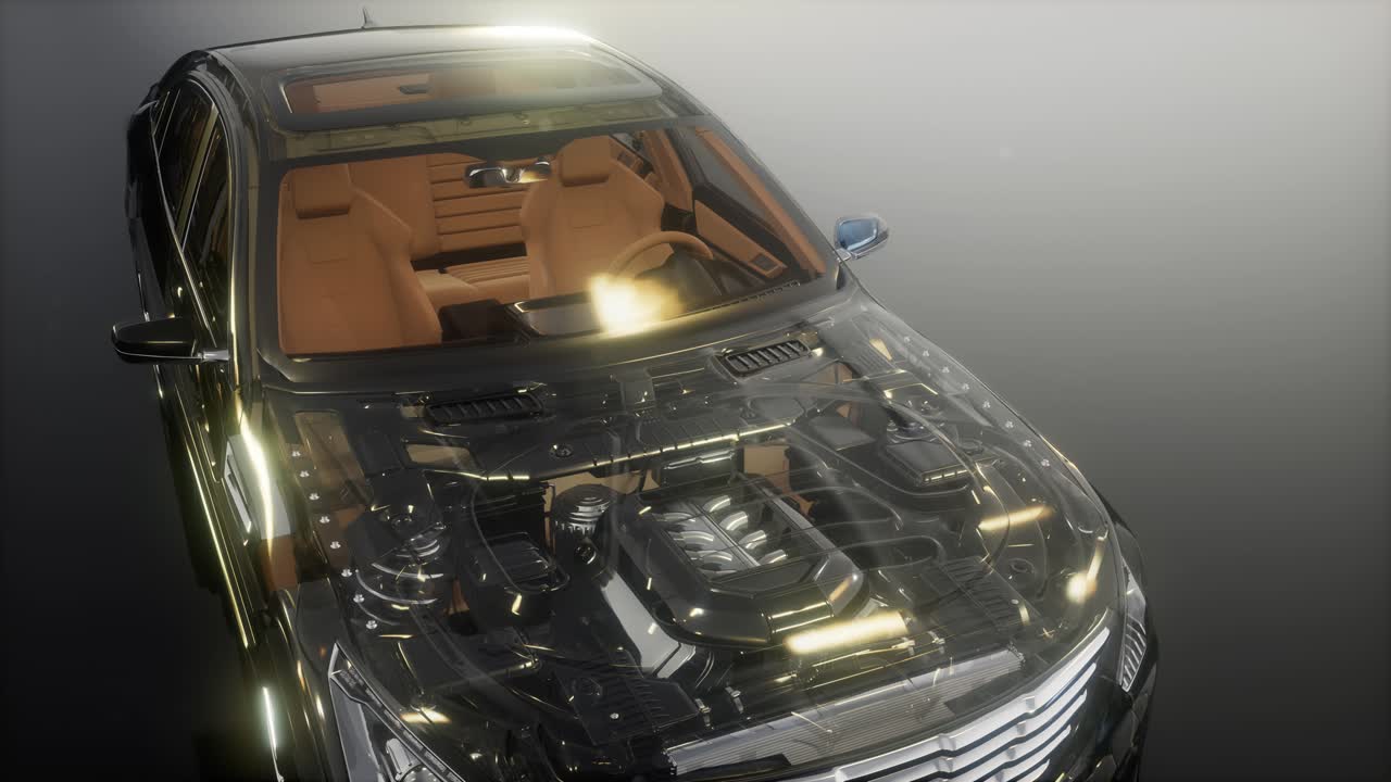 자동차에서 볼 수 있는 엔진과 다른 부분