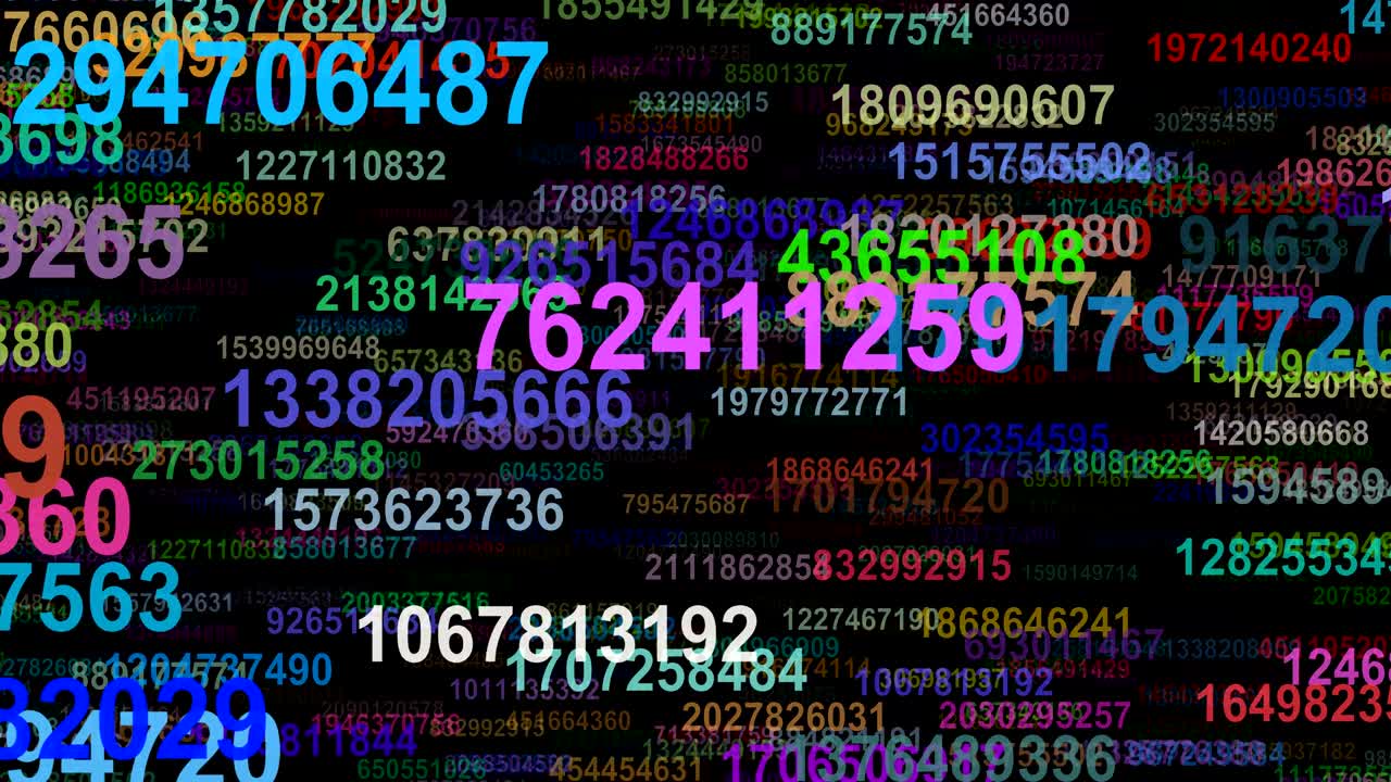 flujo de datos de números aleatorios bucle sin fisuras