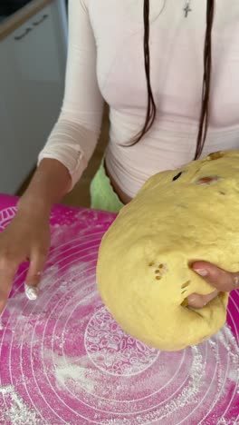 masa para el pan casero
