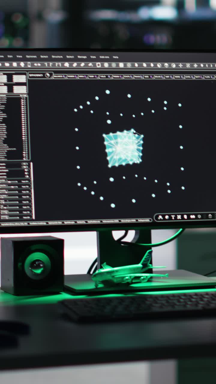 Vertical Video Pc In Data Center Managing Network Resources Using Node Tree Software
