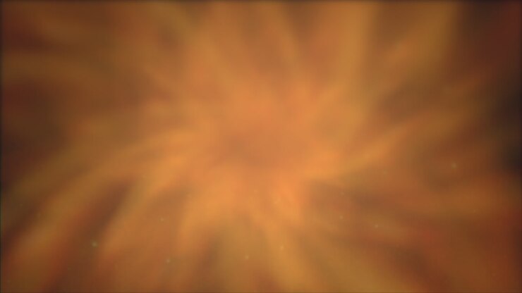 Radiant starburst luminous sphere with celestial core