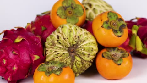 vibrant fruits arranged in a dynamic display