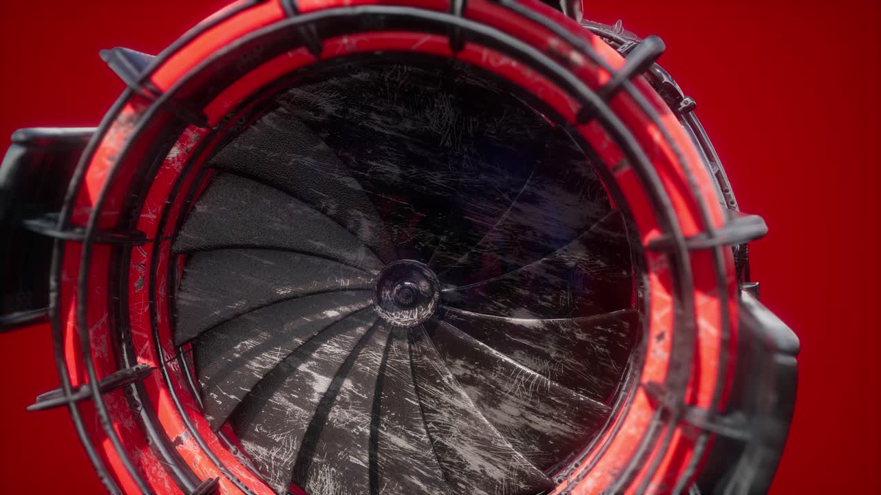 제트 엔진 터빈 부품