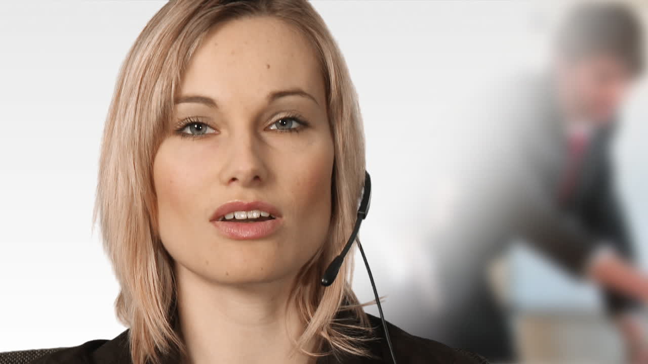 Businesswoman working in Office