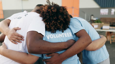 grupo de voluntarios, formación de equipos y caridad