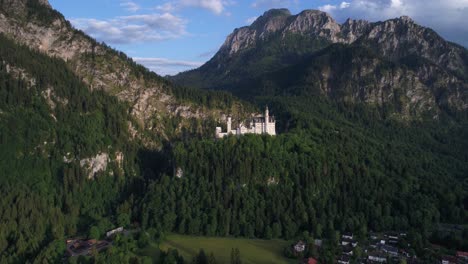 neuschwanstein castle bavarian alps germany