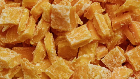 dried mango cubes