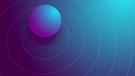 volando en el espacio de la esfera 3d