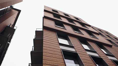 from below view of modern building