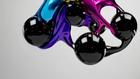 abstract liquid colors
