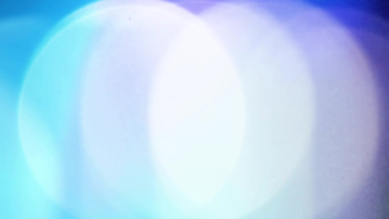 Dynamic Blue and Purple Bokeh Light Transition