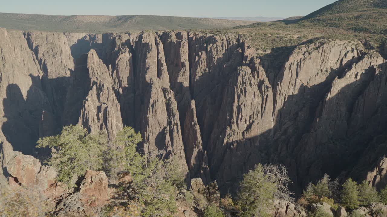 Scenic View of Black Canyon of the Gunnison