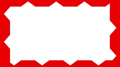 material de bucle de triángulo de onda dentada animación gráficos de movimiento