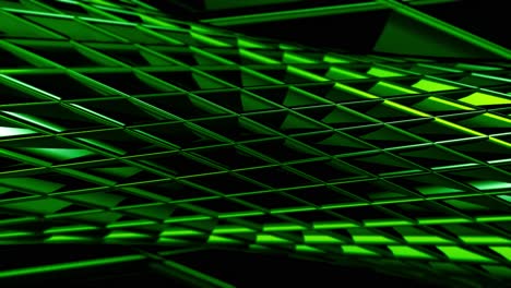 fondo geométrico verde abstracto