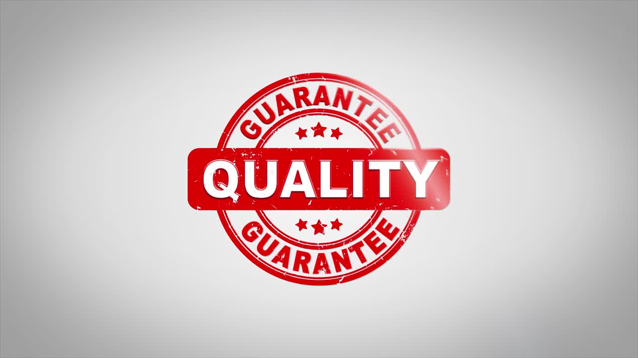 Quality Guarantee Stamp