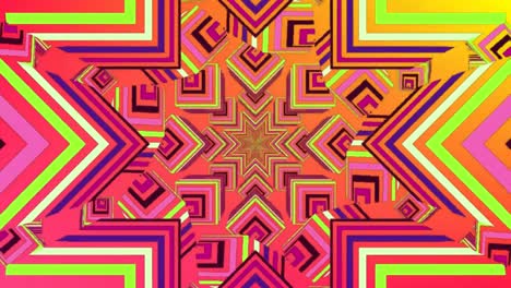 Colourful-kaleidoscope-pattern-