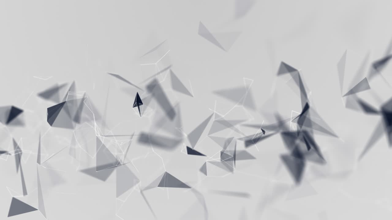 formas abstractas plexo animación de fondo