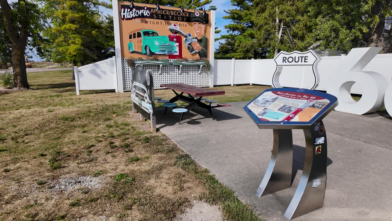 Route 66 roadside attraction in Dwight, Illinois