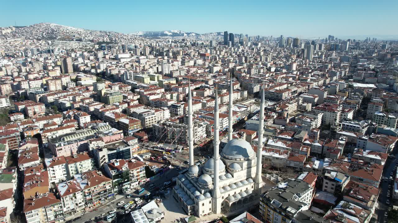 paisaje de la ciudad islámica