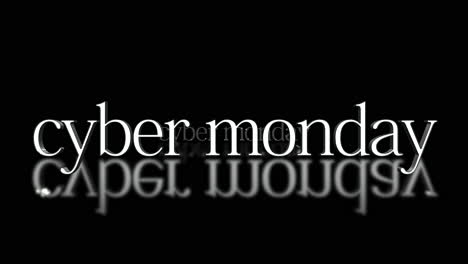 Dynamic-spin:-rolling-Cyber-Monday-typography-on-gradient