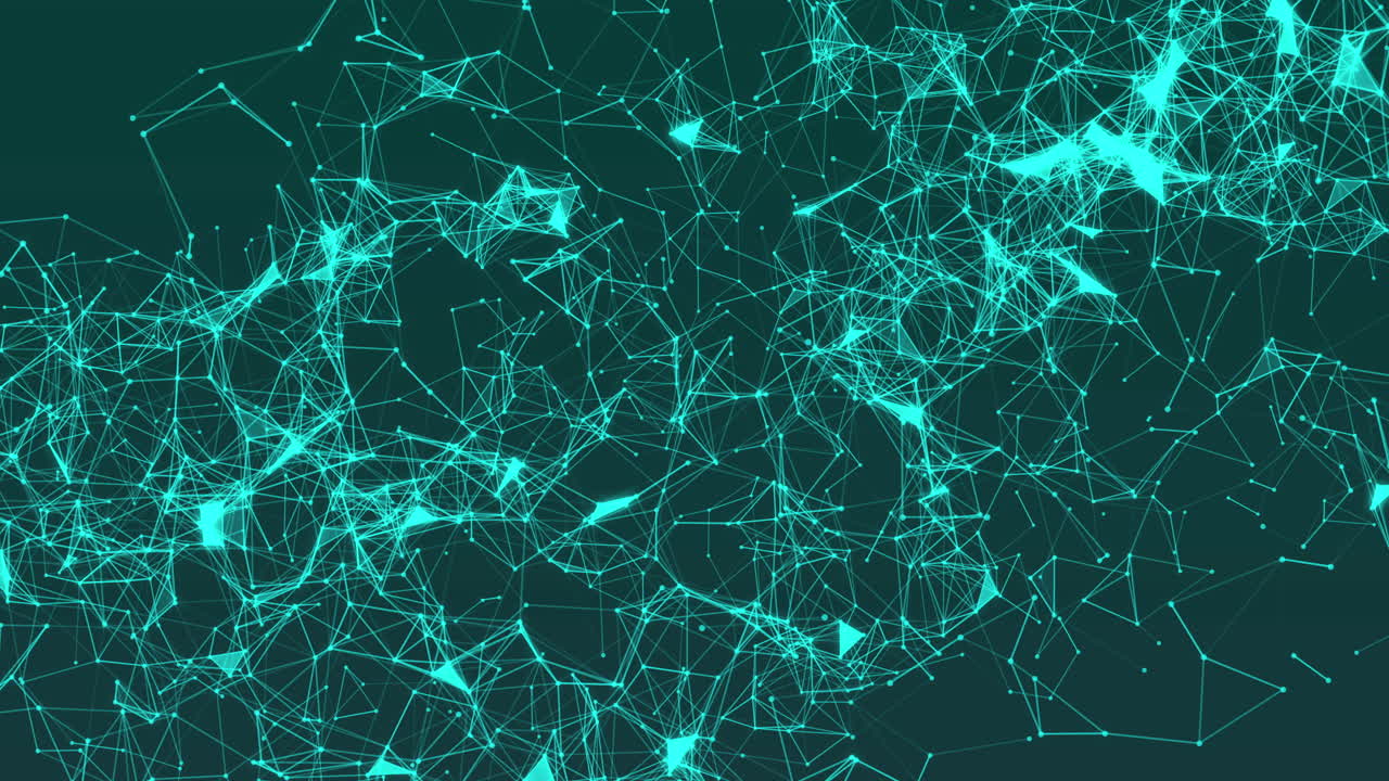Background of plexus animated to be used for technology presentations or explainer videos