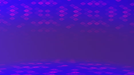 modern and fashion geometric pattern with triangles in rows on purple gradient