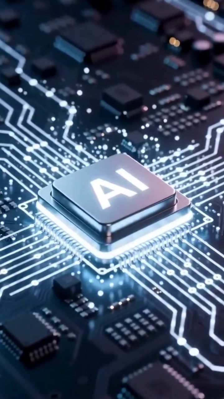 AI Chip Motherboard Technology Background