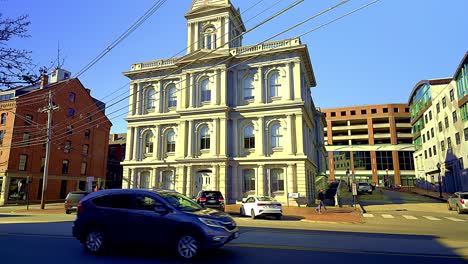 the united states custom house is a historic custom house at 312 fore street in downtown portland, maine. it was built from 1867–1872 to house offices of the united states customs service,