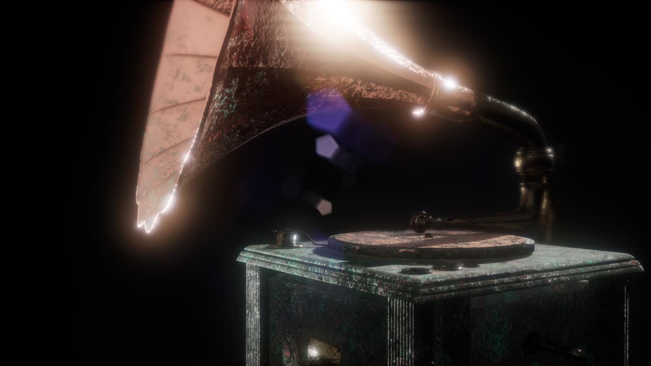 빈티지 그라모폰