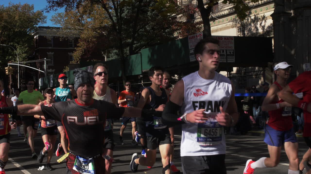 New York Marathon in Slow Motion