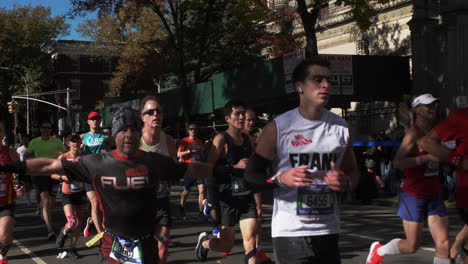 new york marathon in slow motion