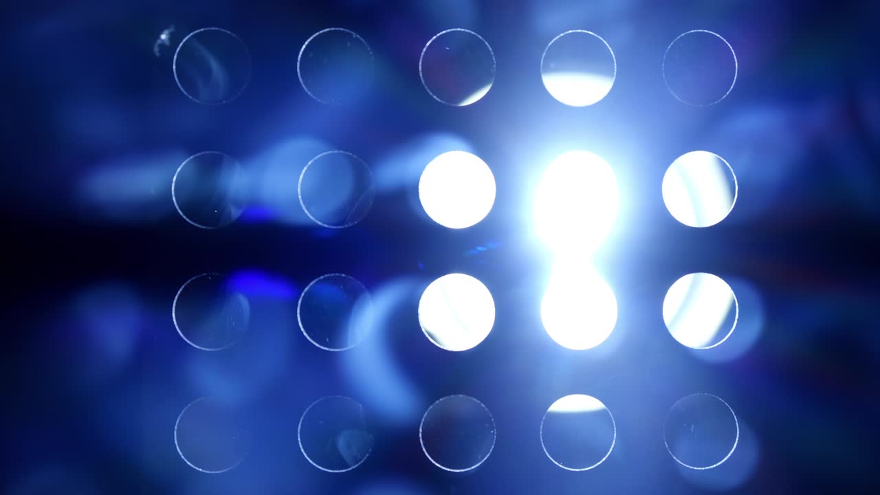 luz volumétrica real. secuencia.