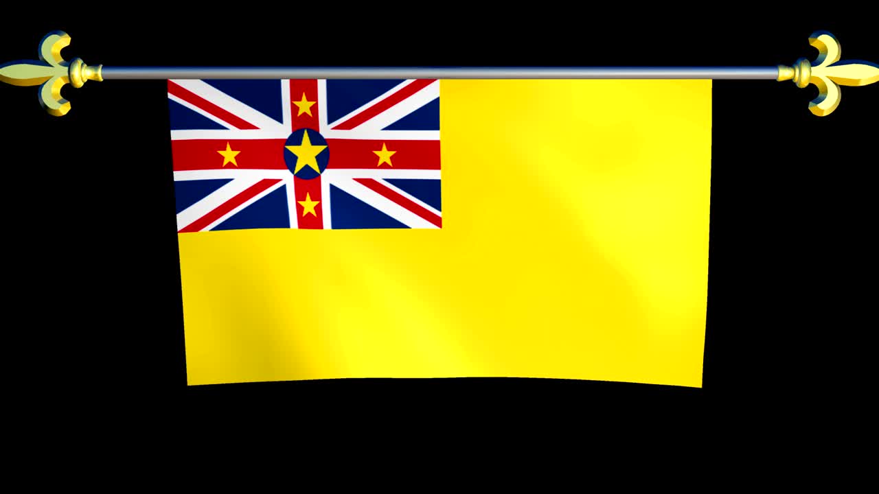 니우에의 큰 루핑 애니메이션 발