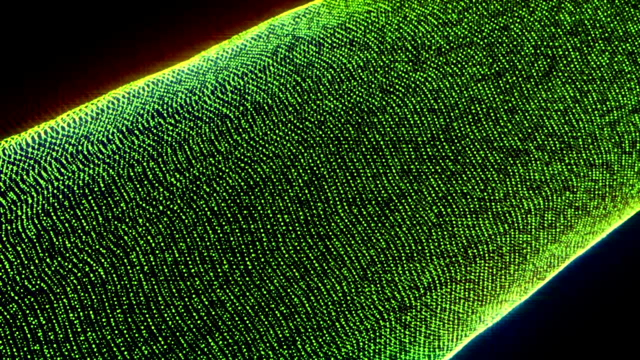 movimiento abstracto, luces brillantes, ondas de energía y partículas brillantes al estilo de fuegos artificiales, sin costuras