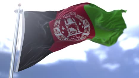 bandera de afganistán