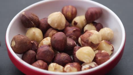 hazelnuts in a bowl