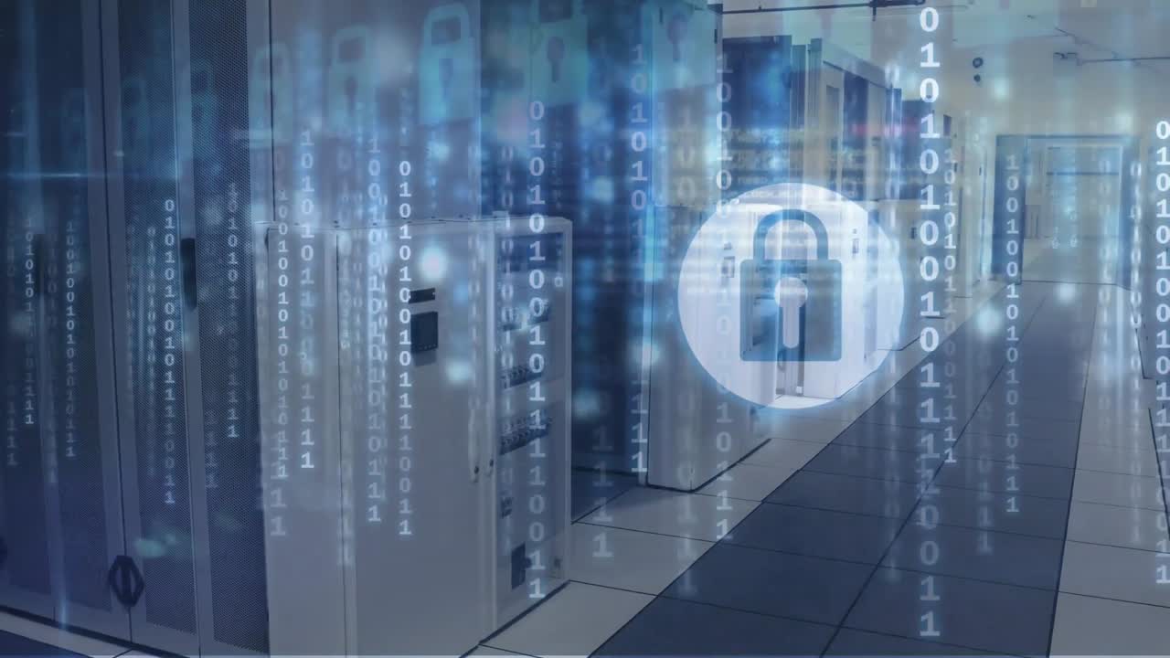 ⁇ 락의 애니메이션, 바이너리 코딩 및 컴퓨터 서버를 통한 데이터 처리