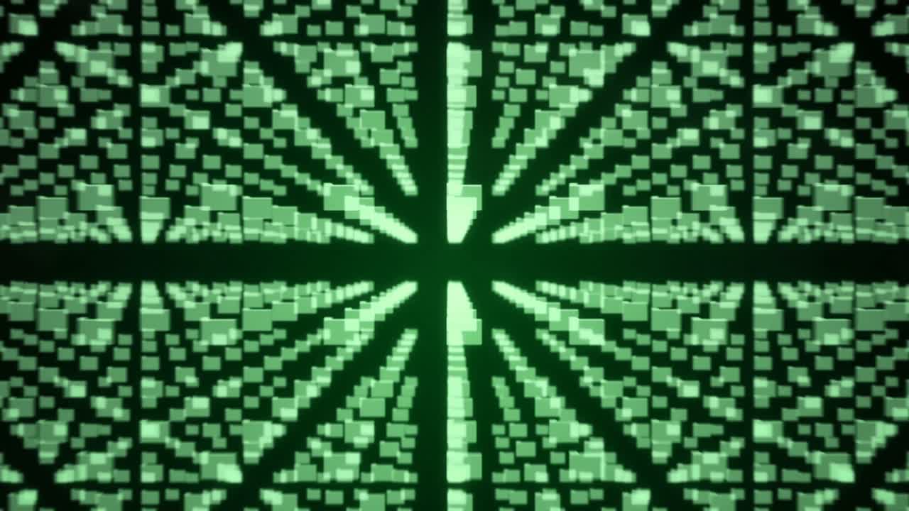 candado futurista contra un fondo generado digitalmente