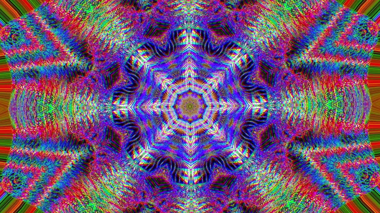 hipnotizante efecto de mal viaje fugas de luz fondo reluciente