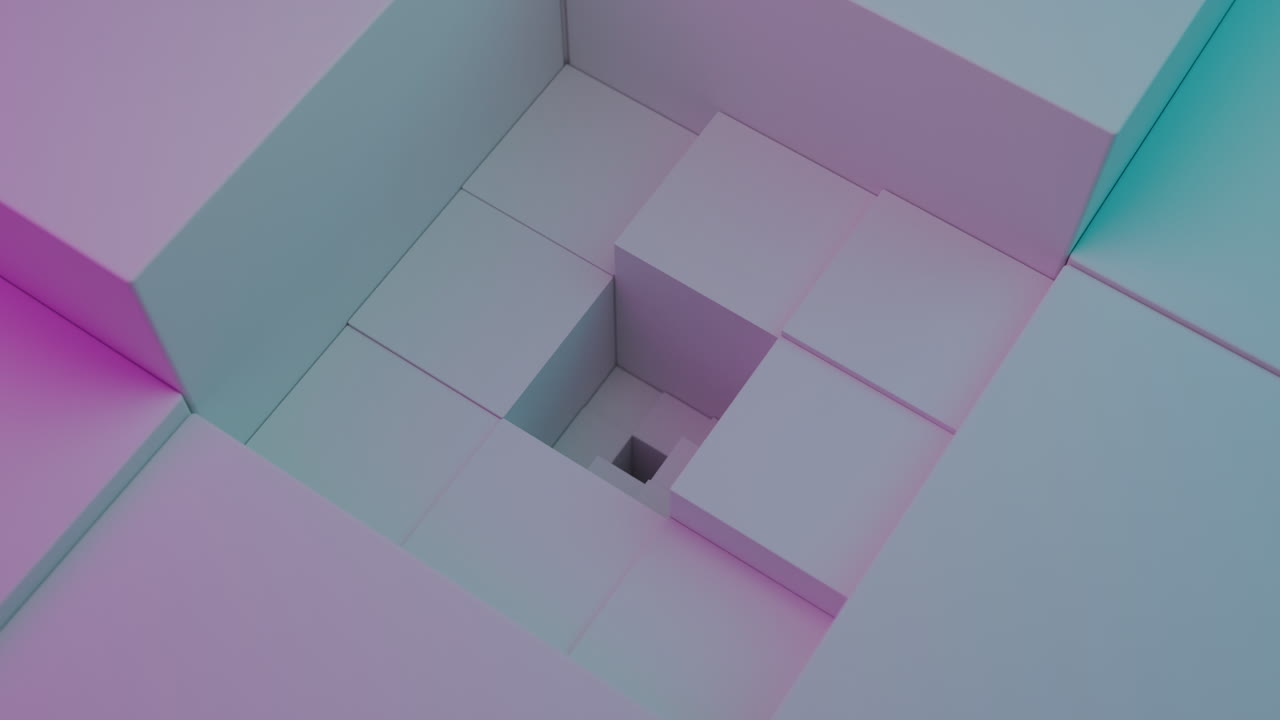 patrón geométrico 3d abstracto