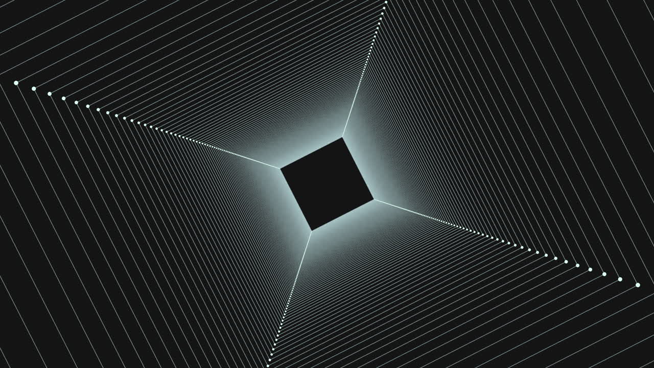 patrón de espiral de cuadrados con puntos de arco iris en galaxia