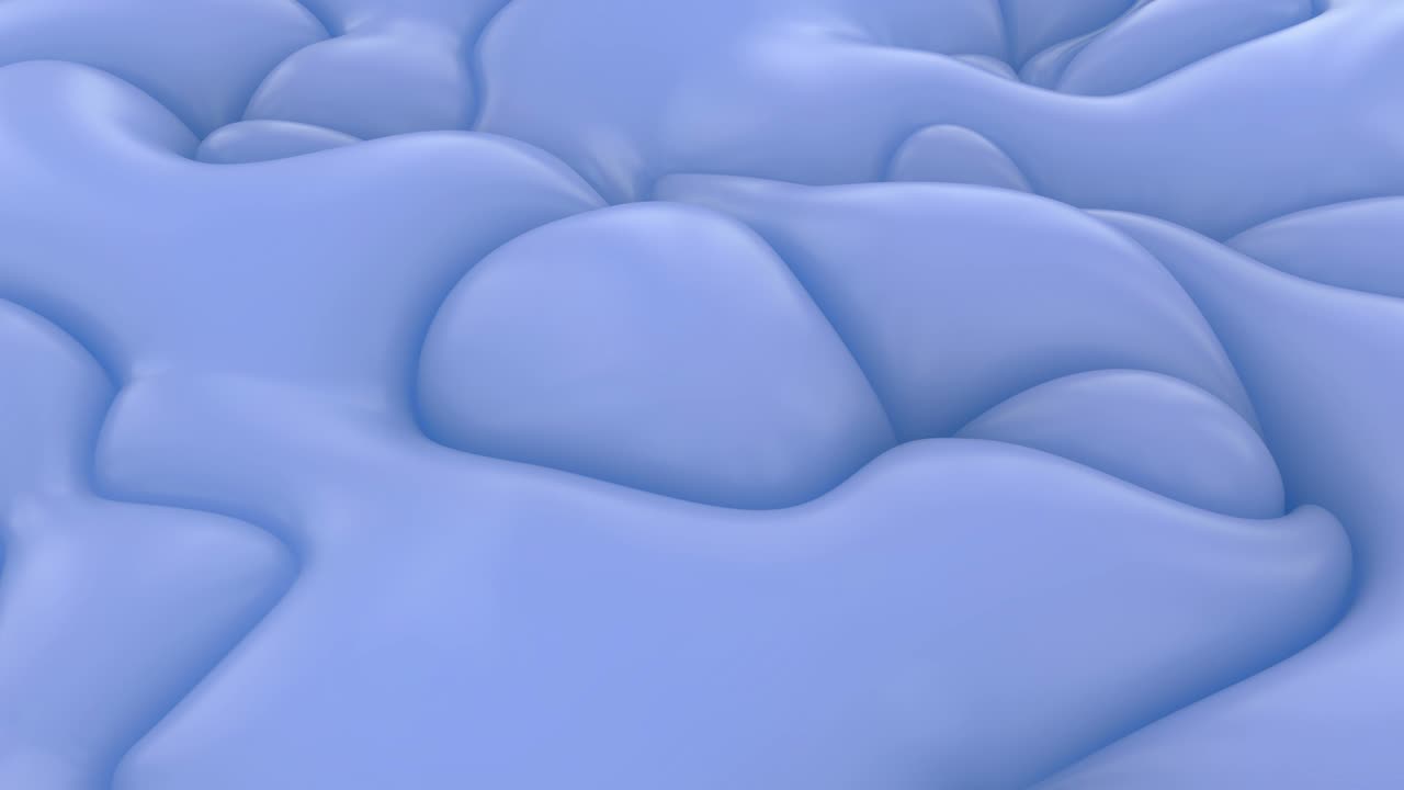 3d Looped abstract pastel background. Wavy surface with ripples.Trendy vibrant texture, fashion textile, graphic design, animated elastic texture.