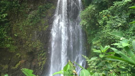 a big waterfall in costa rica