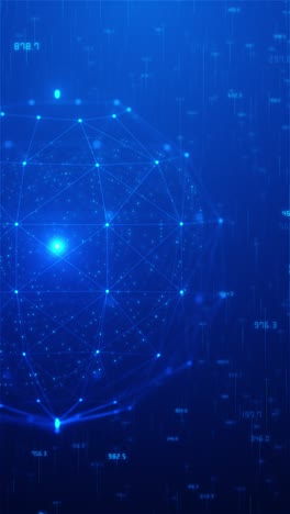 abstract futuristic blue circle interface background futuristic cyberspace with dashboard elements
